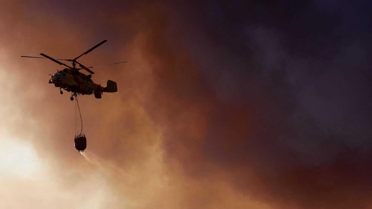 Helicóptero de fogos