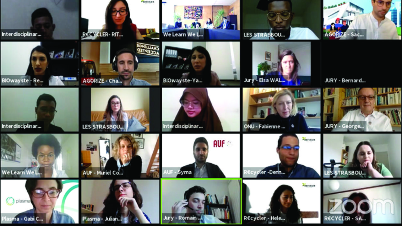 A final do 2030 Campus Challenge decorreu em formato online.