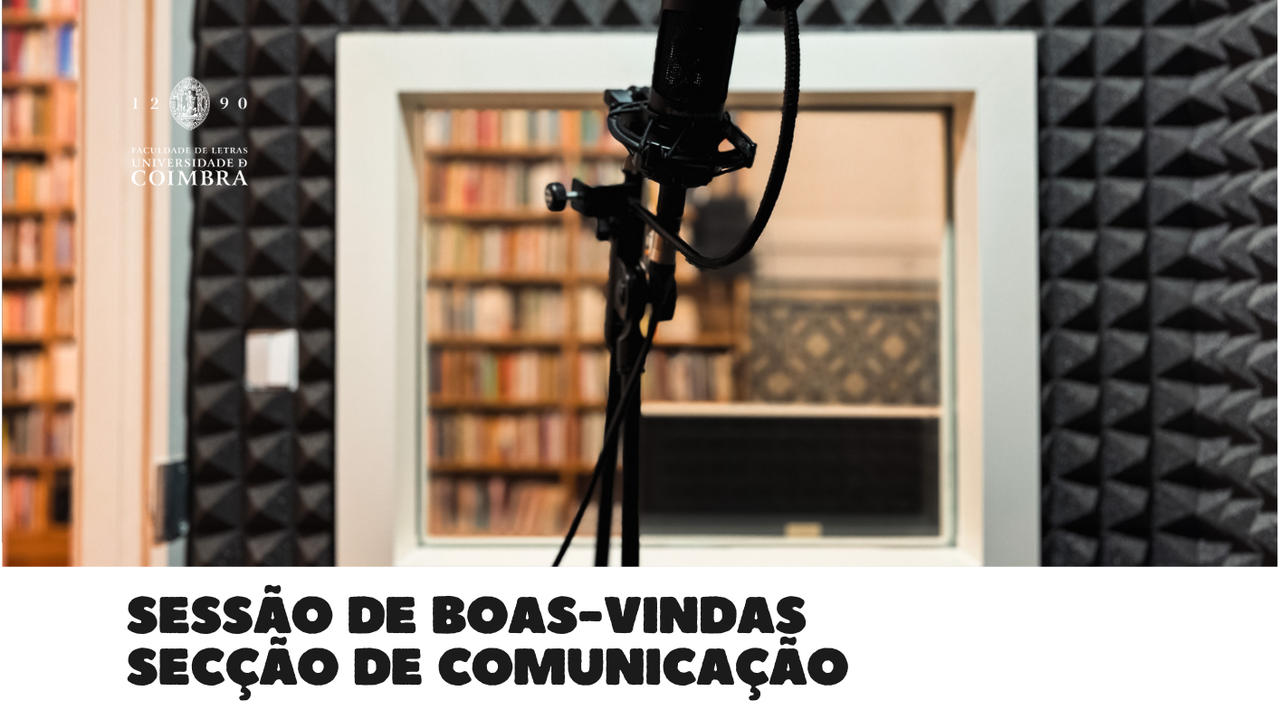 17 de outubro - Sessão de boas-vindas