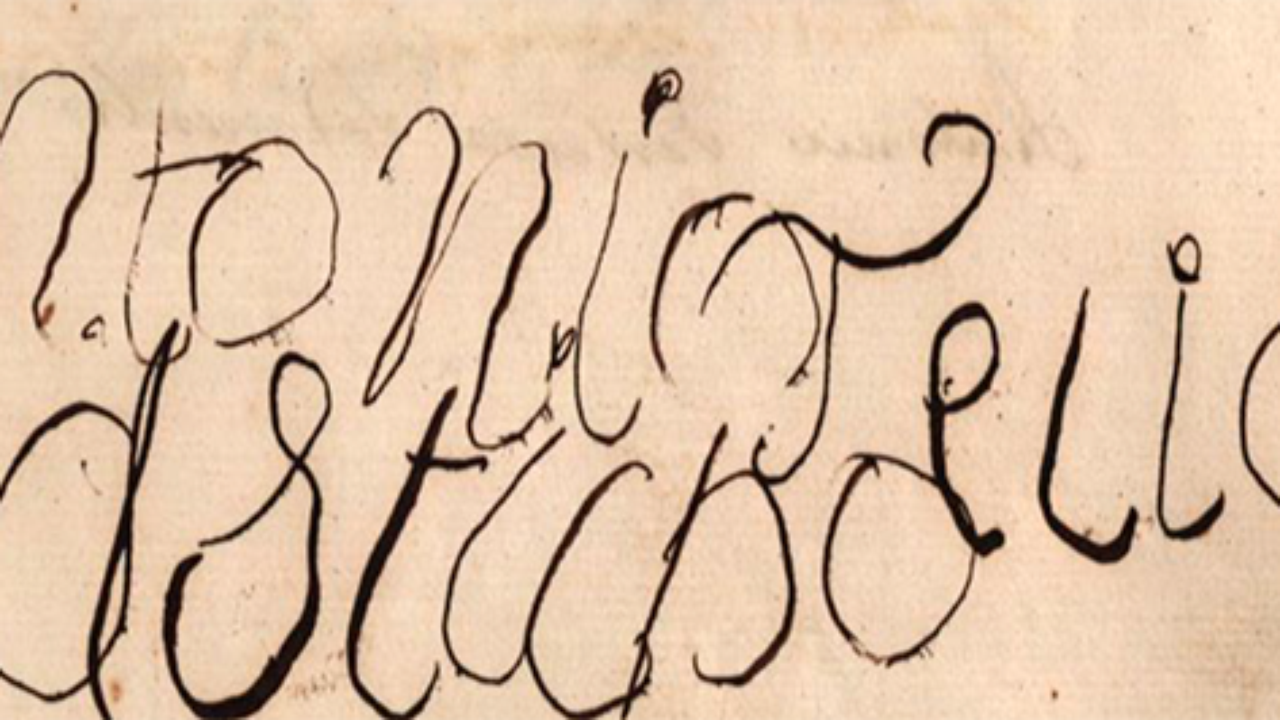 Assinatura de António Feliciano de Castilho