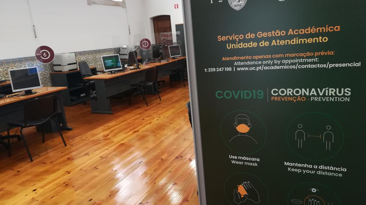 Centro de Atendimento do polo 1 - Entrada em tempo de COVID-19