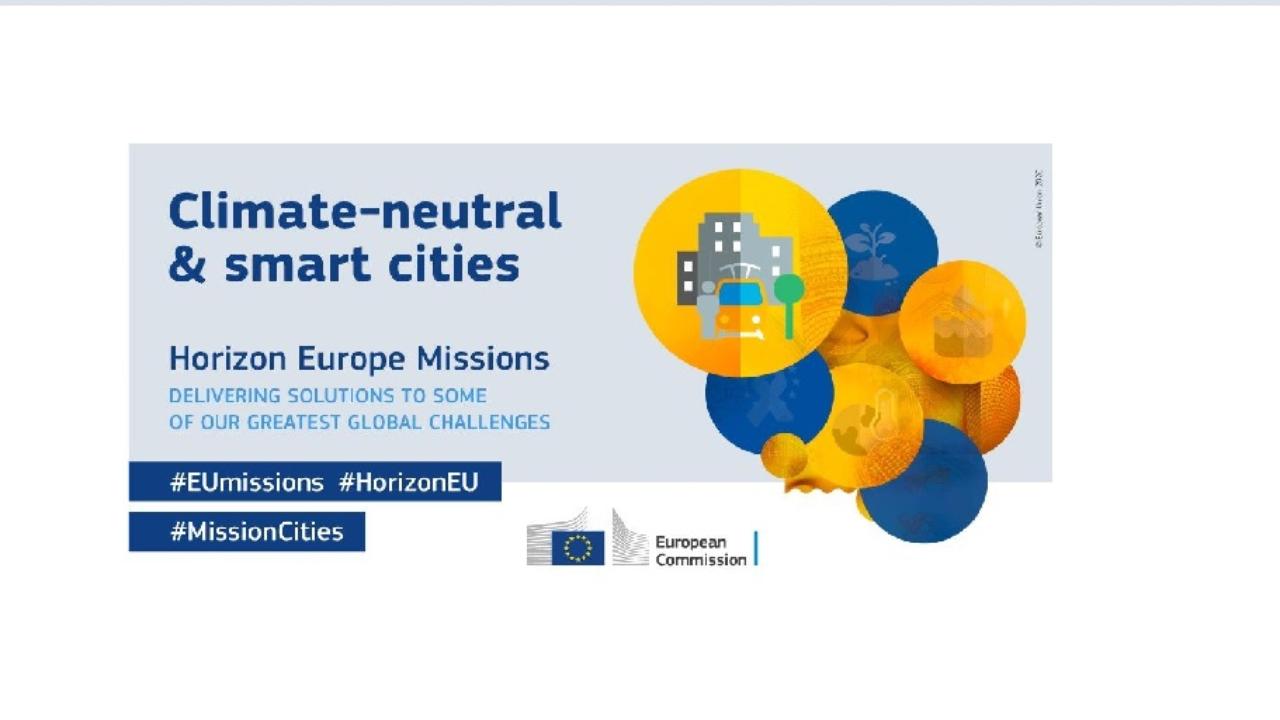 Convite à participação no debate com CE "Climate-Neutral and Smart Cities Mission"