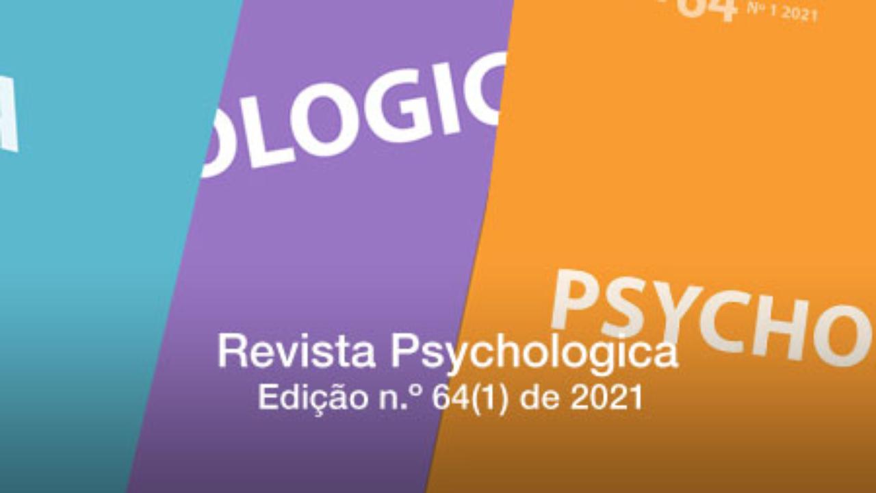 Revista Psychologica: edição n.º 64(1) de 2021