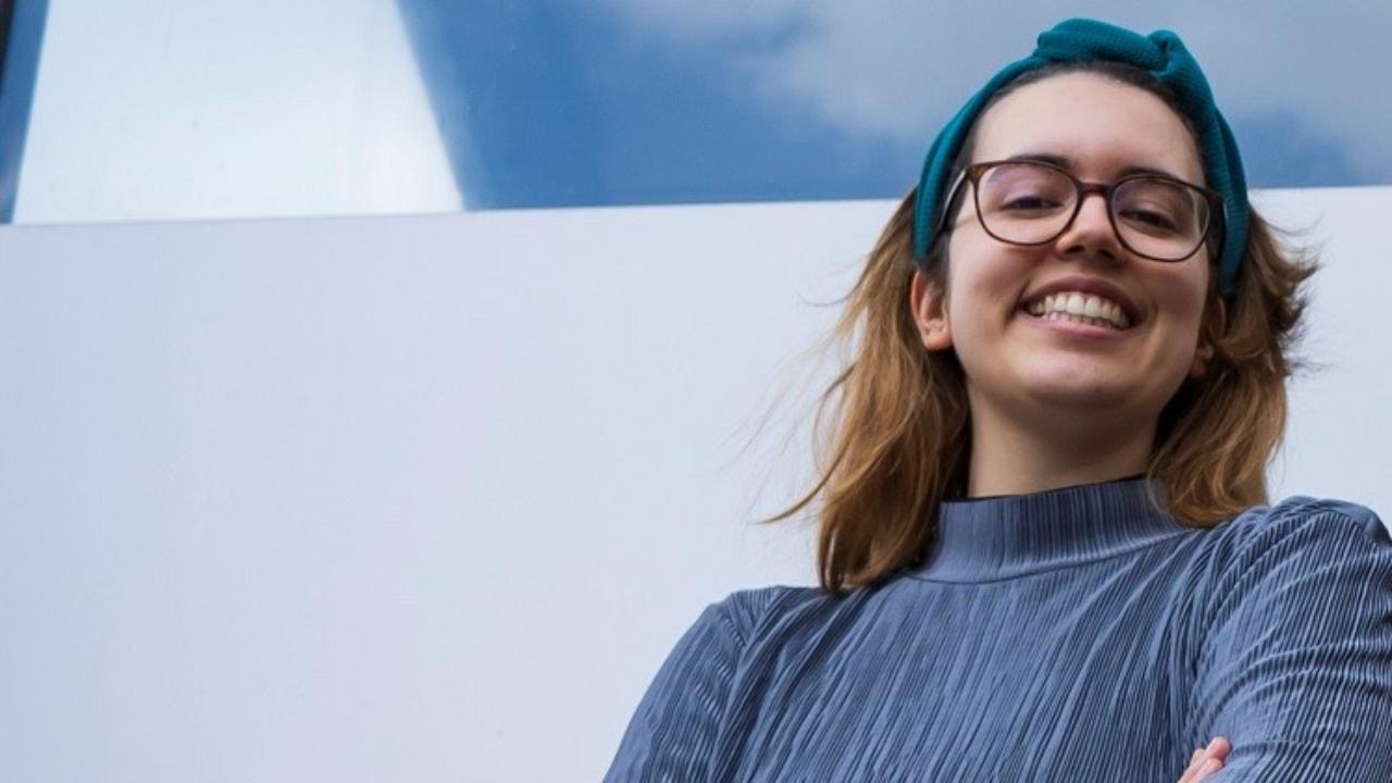 Mariana Alves é licenciada em Bioquímica na FCTUC, estudou em Cambridge e está atualmente na Alemanha, no EMBL, a terminar o doutoramento.
