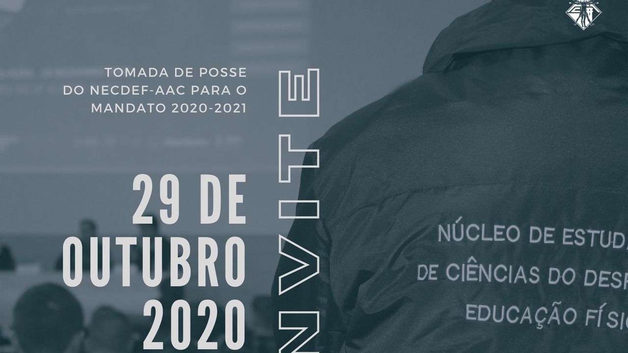 Tomada de NECDEF-AAC para o mandato 2020-2021