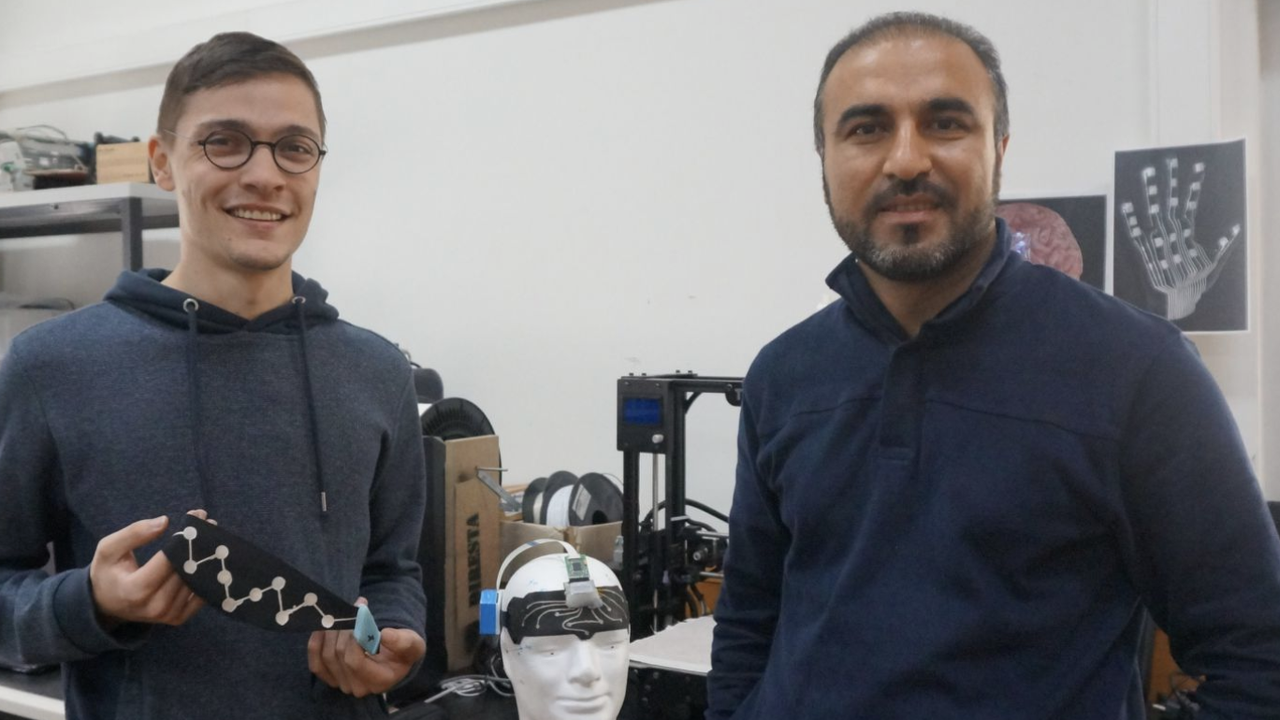 Manuel Reis Carneiro e Mahmoud Tavakoli, investigadores do DEEC/UC