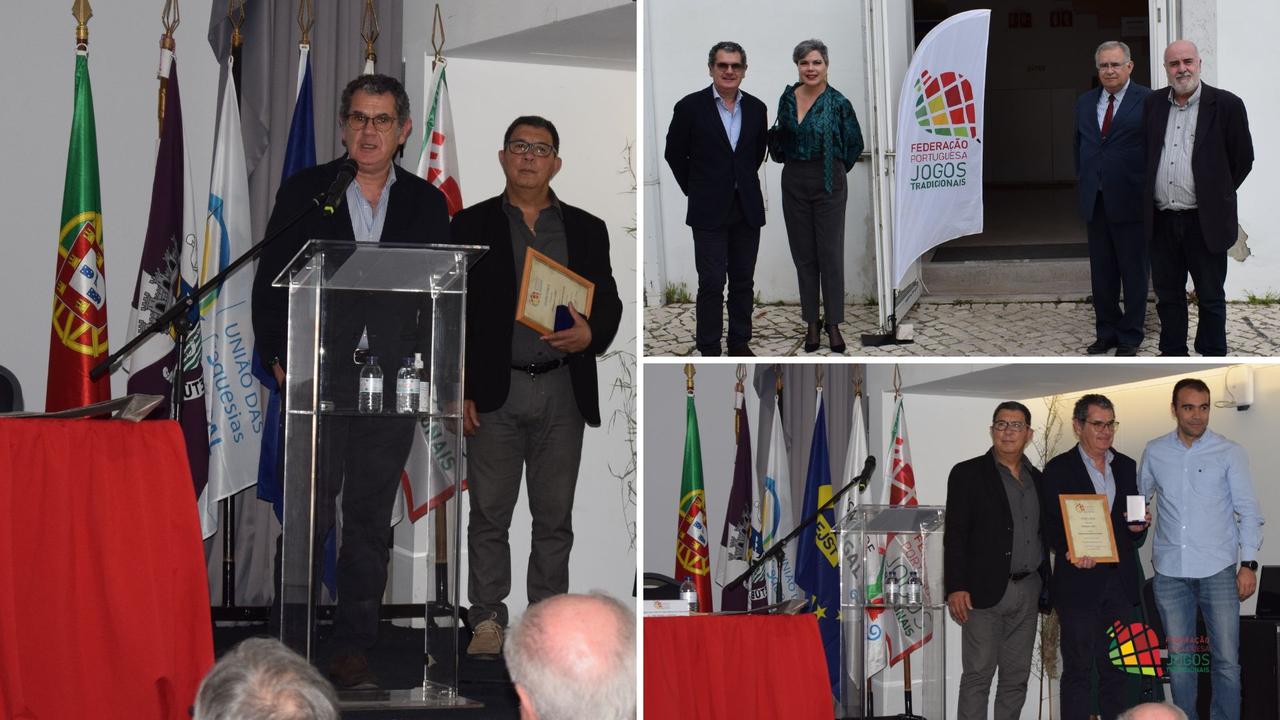 FCDEFUC homenageada na Gala do 10º Aniversário da Federação Portuguesa de Jogos Tradicionais
