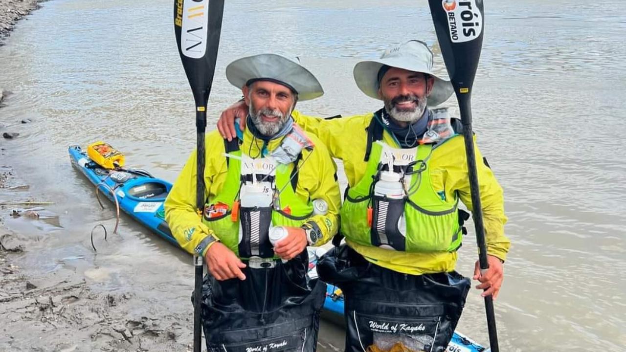 Canoístas apoiados pela FCDEFUC alcançam o 3º lugar na mais longa prova de canoagem do mundo - 1600 km