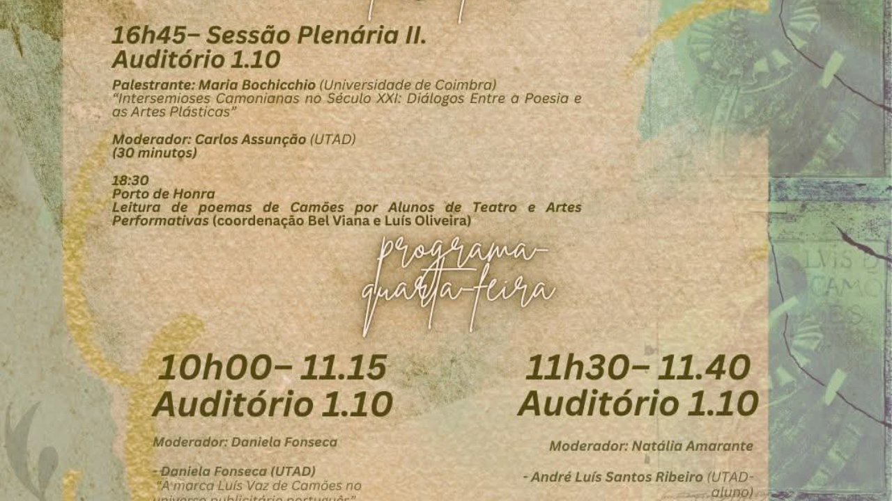 cartaz do evento