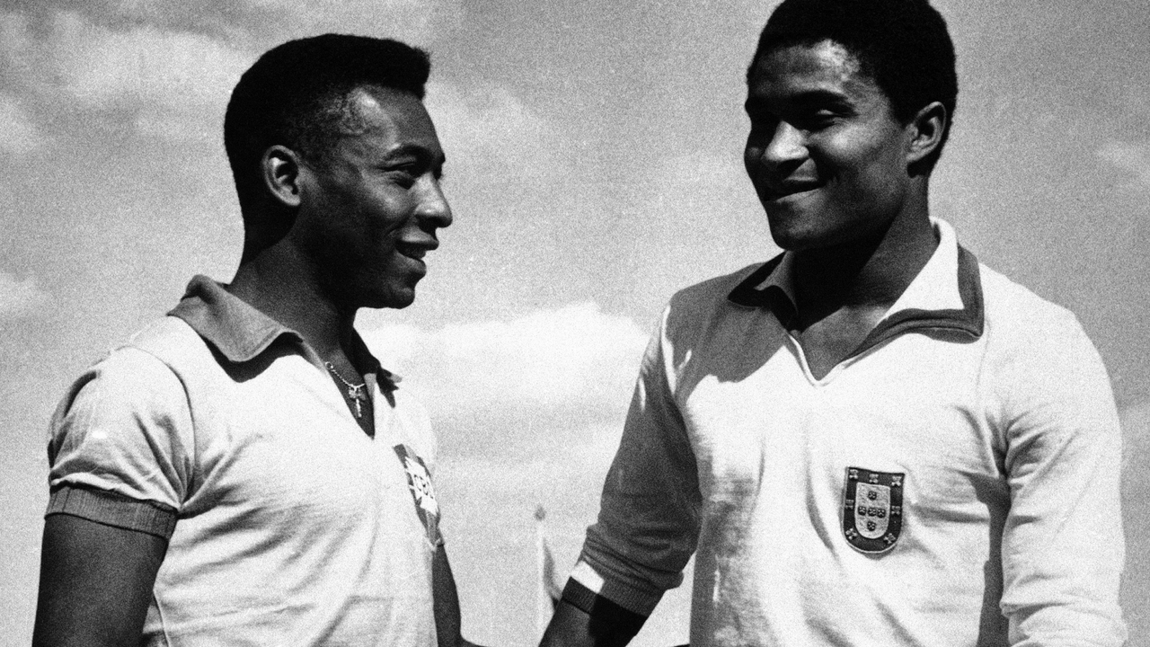 Pelé e Eusébio