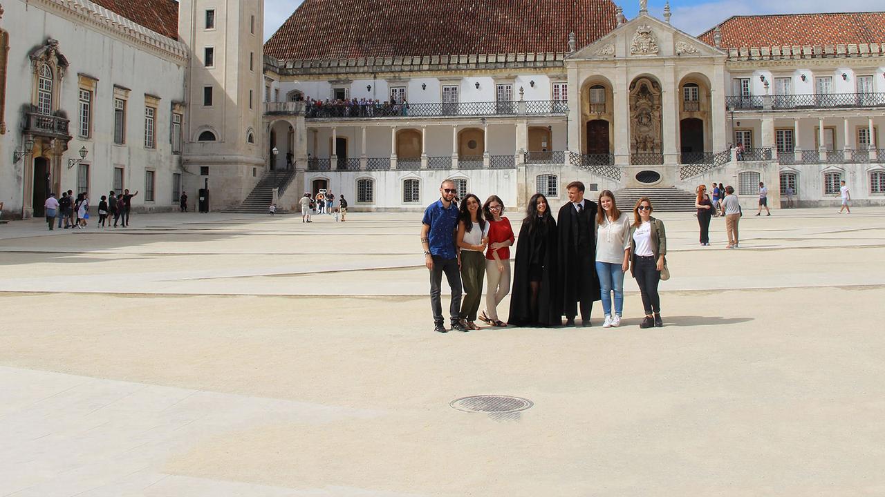 Estudantes na Universidade