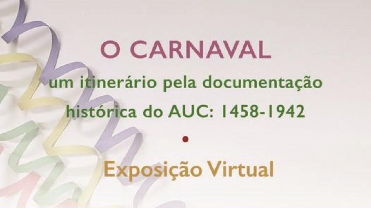O carnaval - Exposição virtual