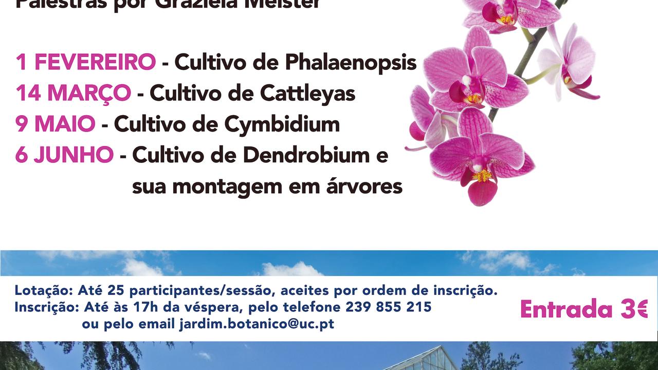 Palestras Formativas sobre o Cultivo de Orquídeas