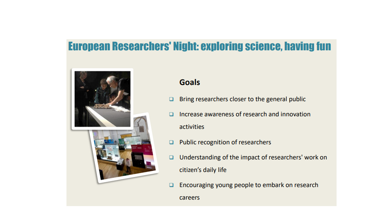 Noite Europeia Investigadores