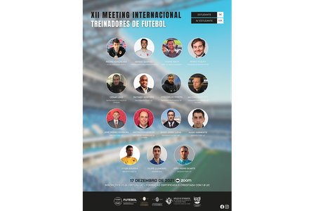 Cartaz XII Meeting Internacional de Treinadores de Futebol