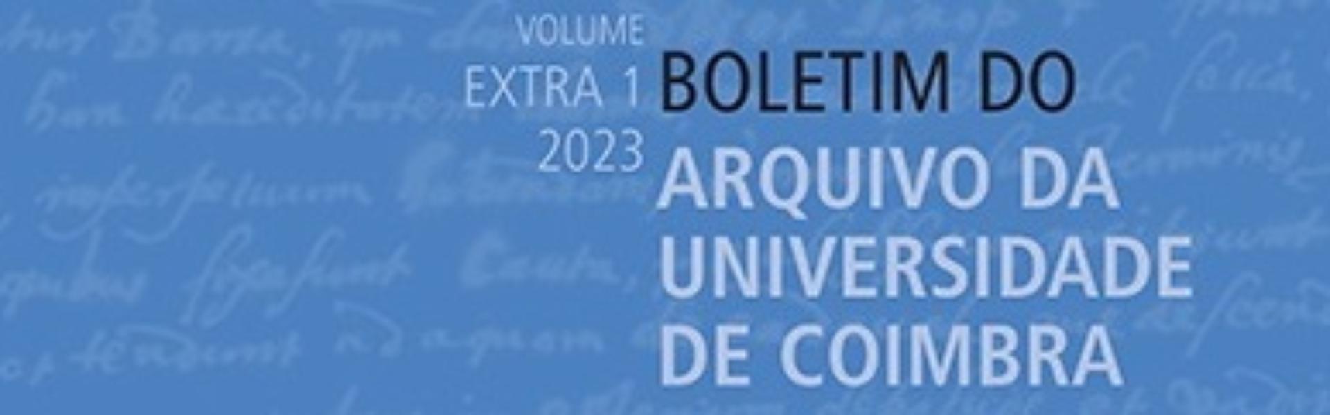 Publicação do Vol. XXXV, n.º 2  (2022) do BAUC: Arquivos de Arquitetura